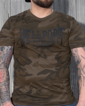 T-Shirt: SUPPORT 81 HELLPORT - Camouflage